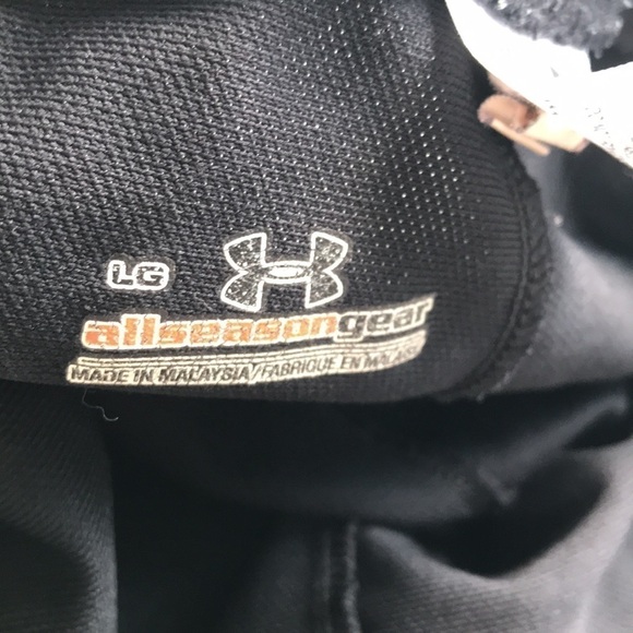 UNDER Armour black wide led athletic pants size Large - Picture 9 of 10